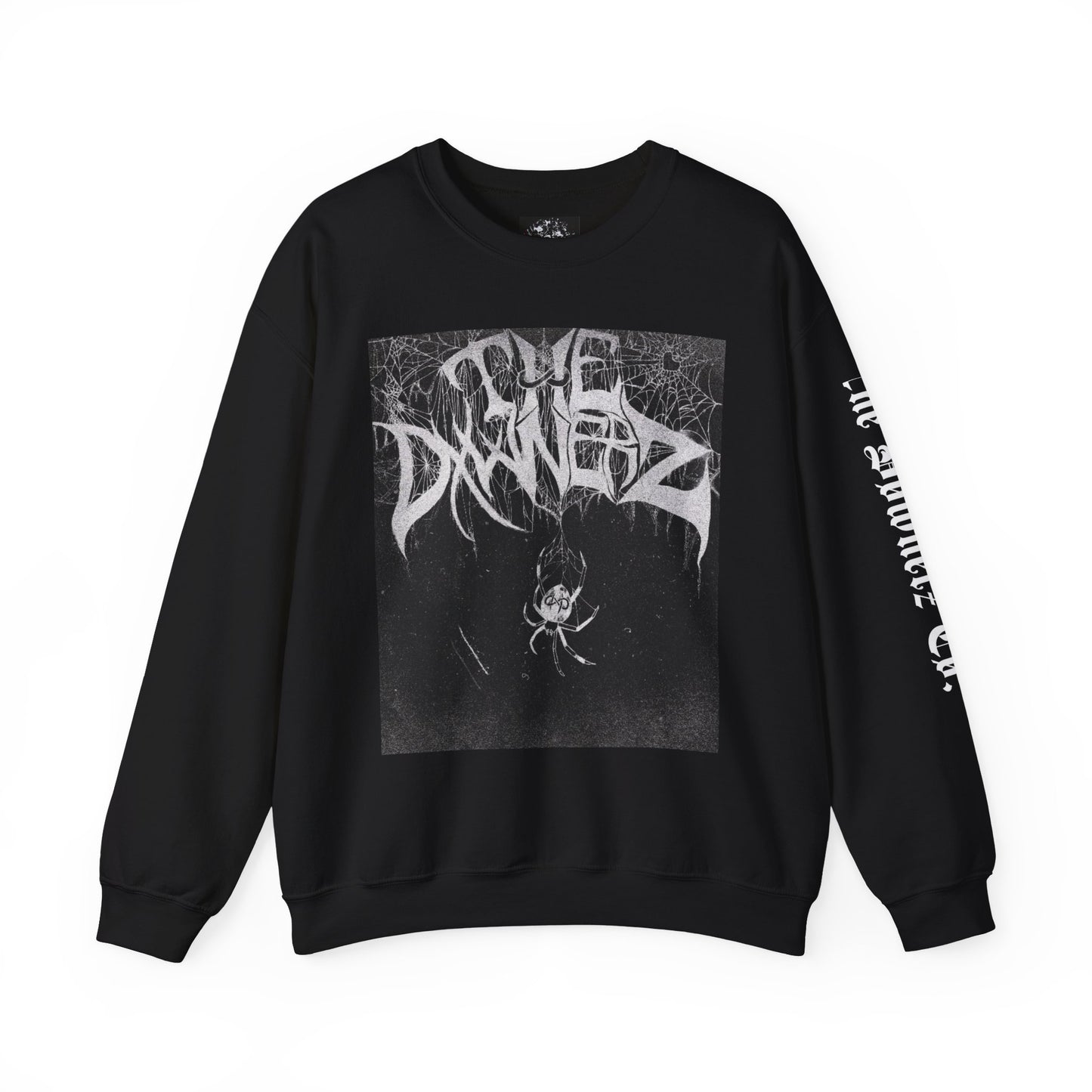 The Døwnerz "Spider" Unisex Heavy Crewneck Sweatshirt