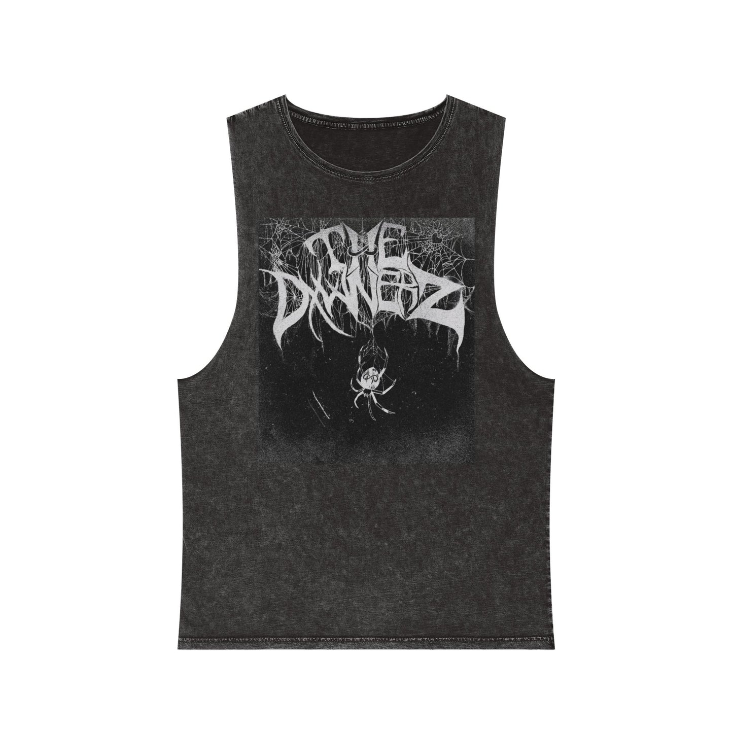 The Døwnerz "Spider" Unisex Stonewash Tank Top